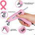 WORKPRO Mini Hot Glue Gun with 20 Pcs Hot Glue Sticks, Glue Gun Kit for Decorations, Arts, Crafts, School DIY Projects and Home Repairs- Pink Ribb...
